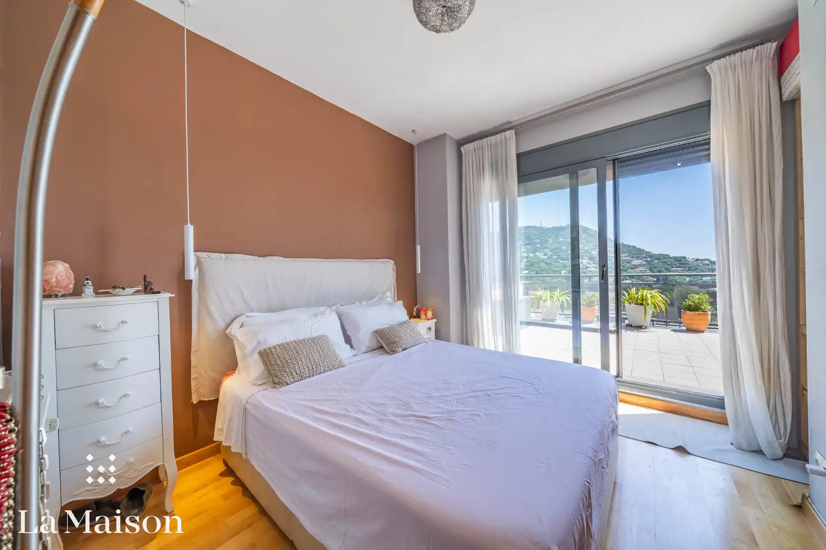 Habitación de Casa adosada en venta en Cabrils con Aire acondicionado, Calefacción y Jardín privado