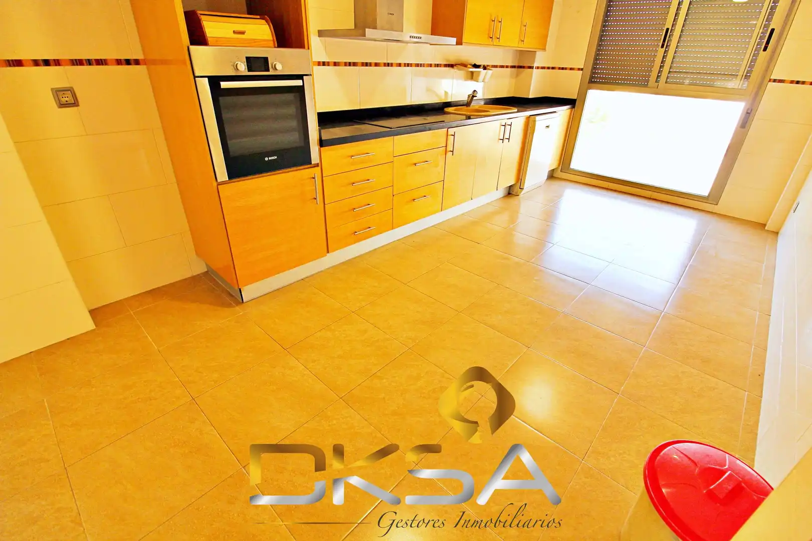 Kitchen of Flat for rent in Vila-real  with Air Conditioner and Heating