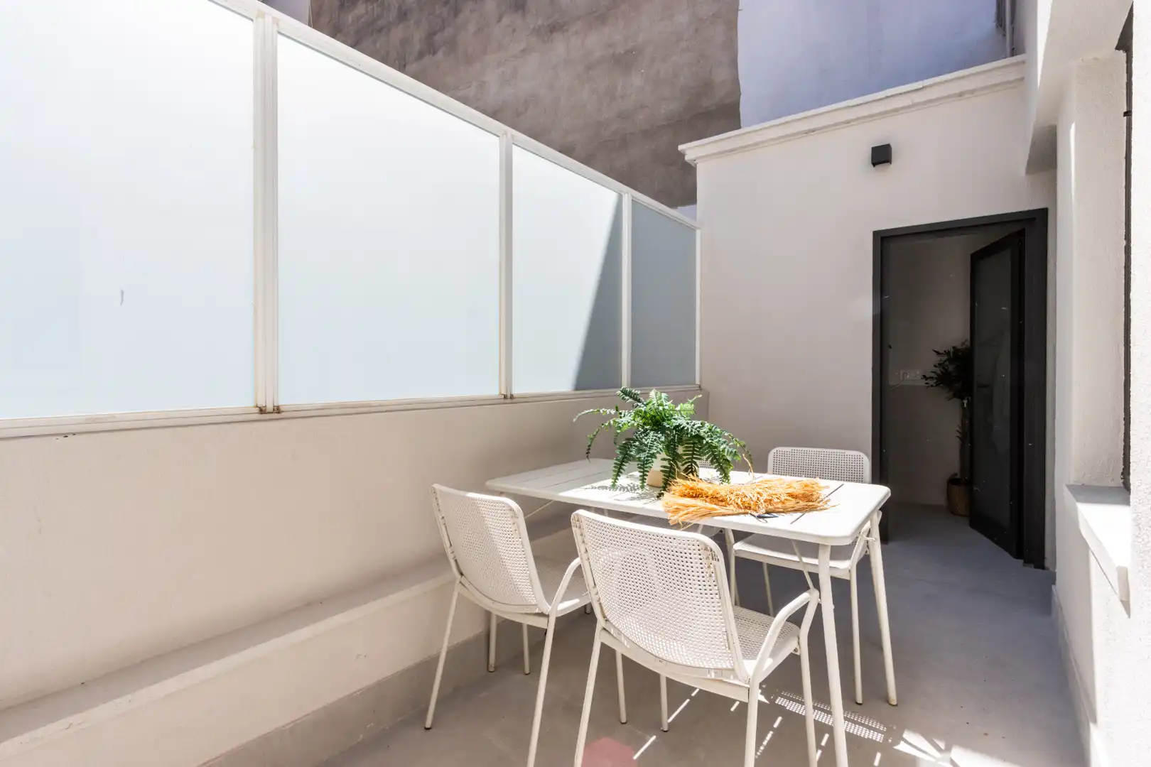 Terrasse von Wohnung zum Verkauf in Terrassa mit Klimaanlage, Heizung und Terrasse