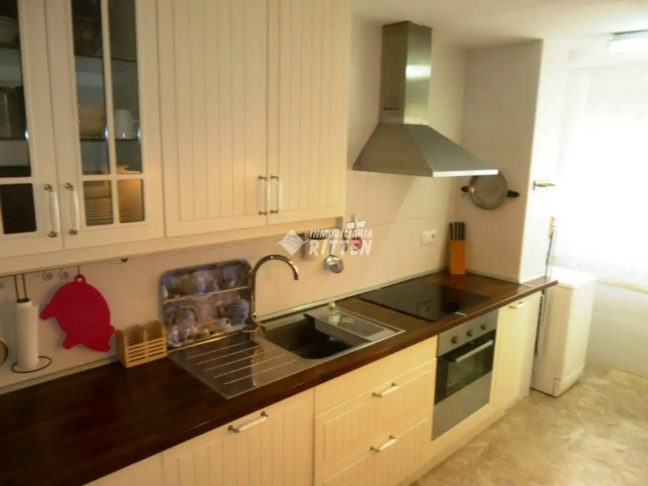 Cocina de Piso de alquiler en Cartagena con Aire acondicionado, Calefacción y Terraza