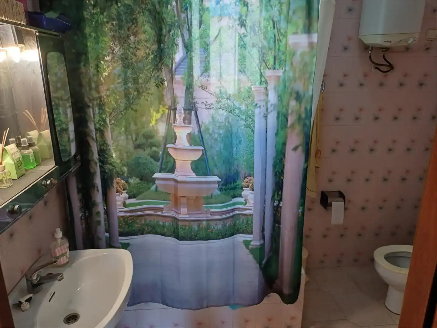 Bany de Finca rústica en venda en Pulpí amb Aire condicionat i Piscina