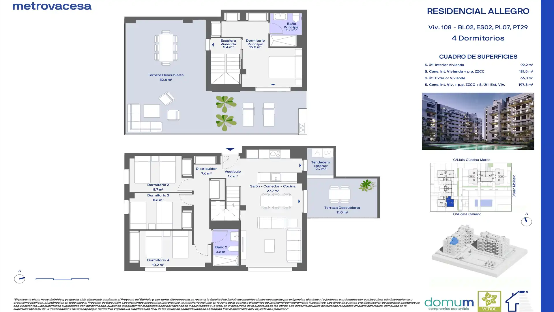 Dachboden zum Verkauf in Sagunto / Sagunt mit Klimaanlage, Privatgarten und Terrasse
