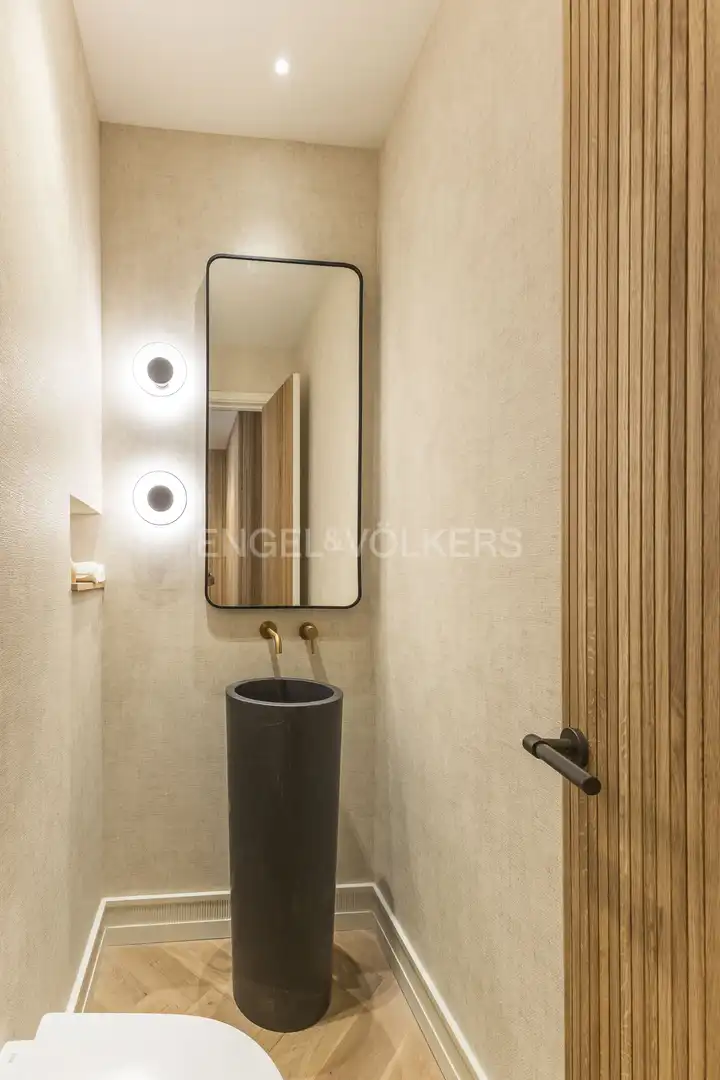 Badezimmer von Wohnung zur Miete in Barrio de Salamanca