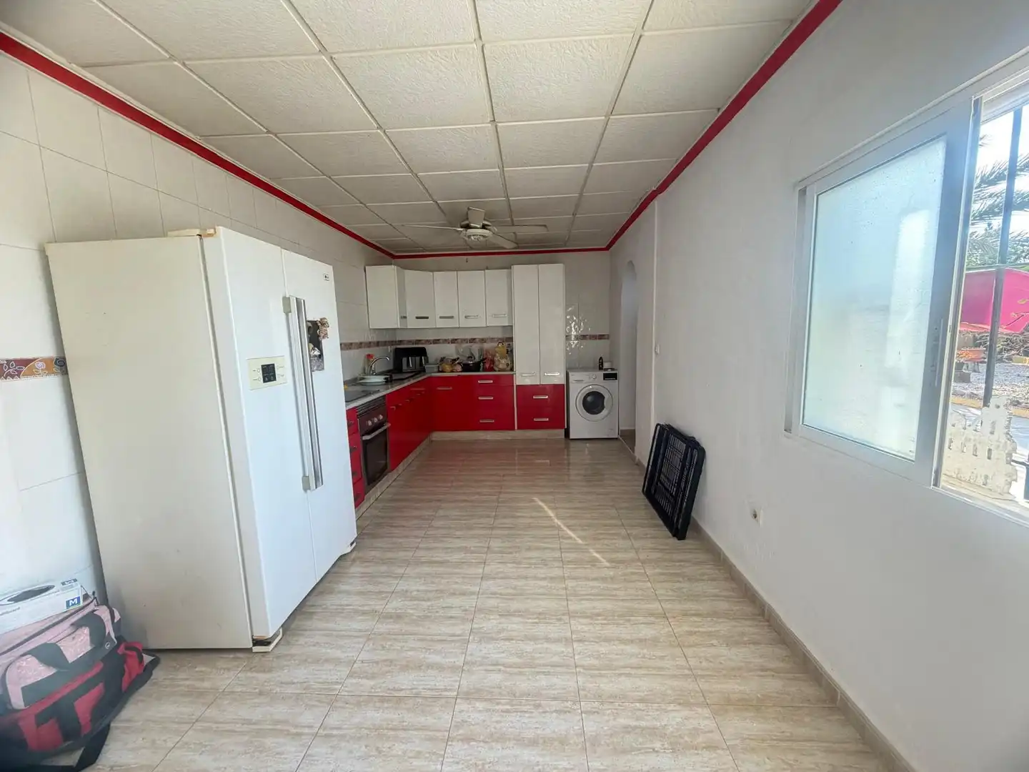 Cuina de Casa o xalet en venda en Elche / Elx amb Aire condicionat, Jardí privat i Terrassa