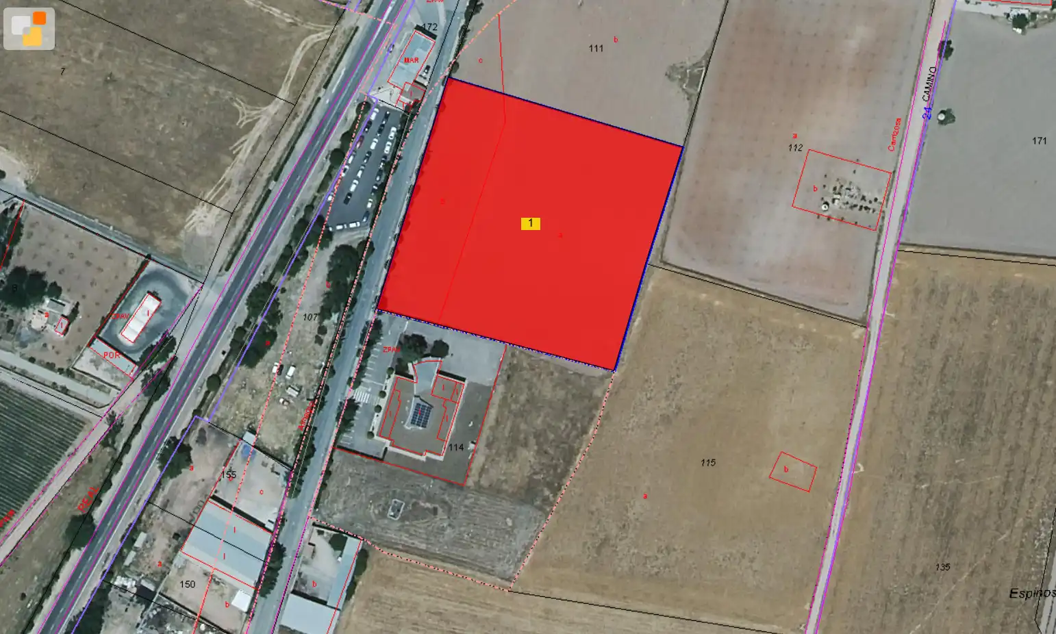 Terreno industrial en venta en Daimiel, Ciudad Real