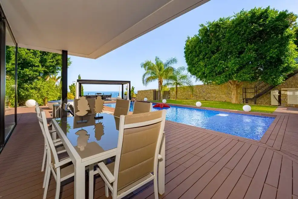 Terraza de Casa o chalet en venta en Altea con Aire acondicionado, Calefacción y Jardín privado