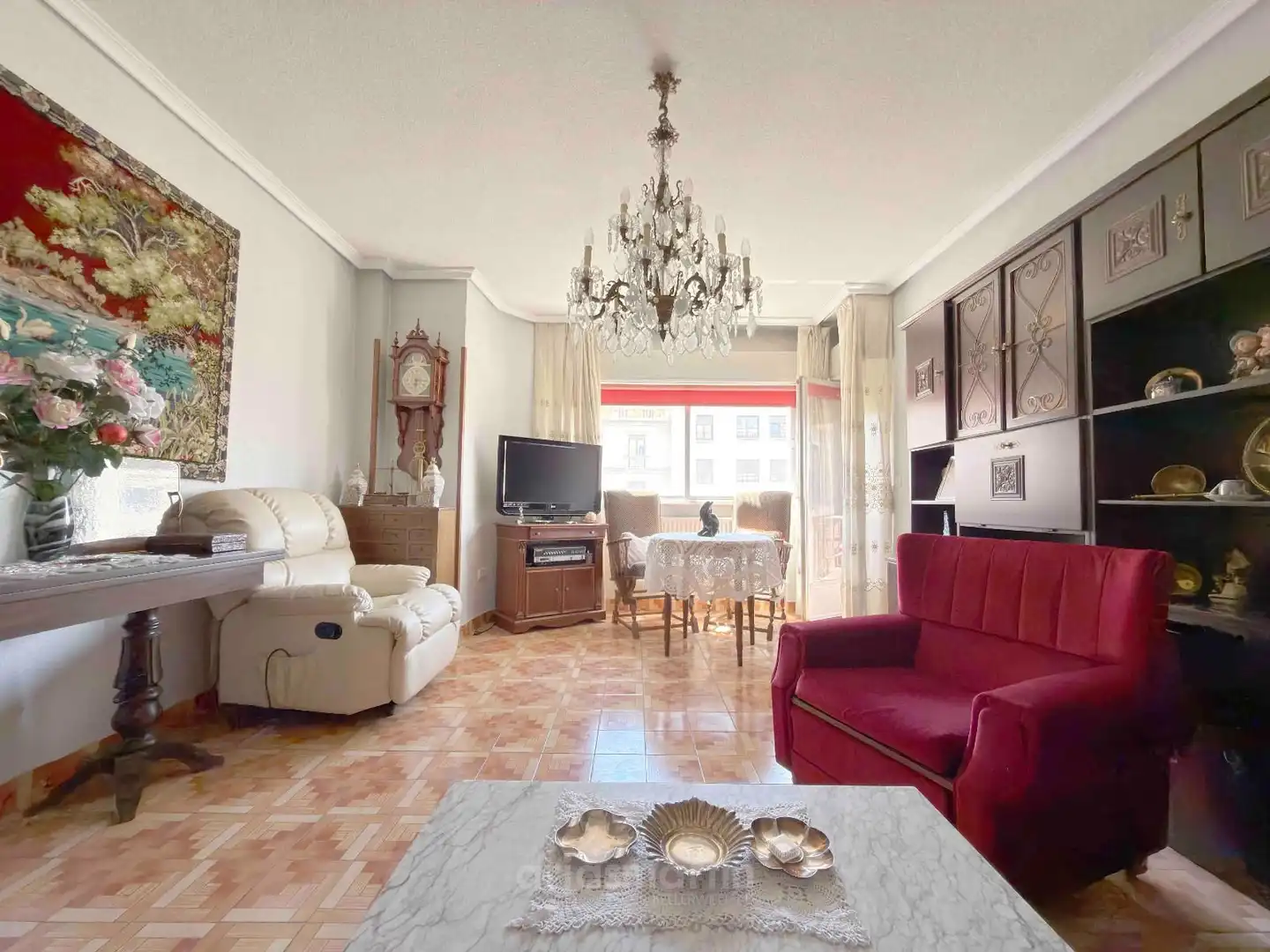 Sala de estar de Piso en venta en Salamanca con Calefacción, Terraza y Trastero