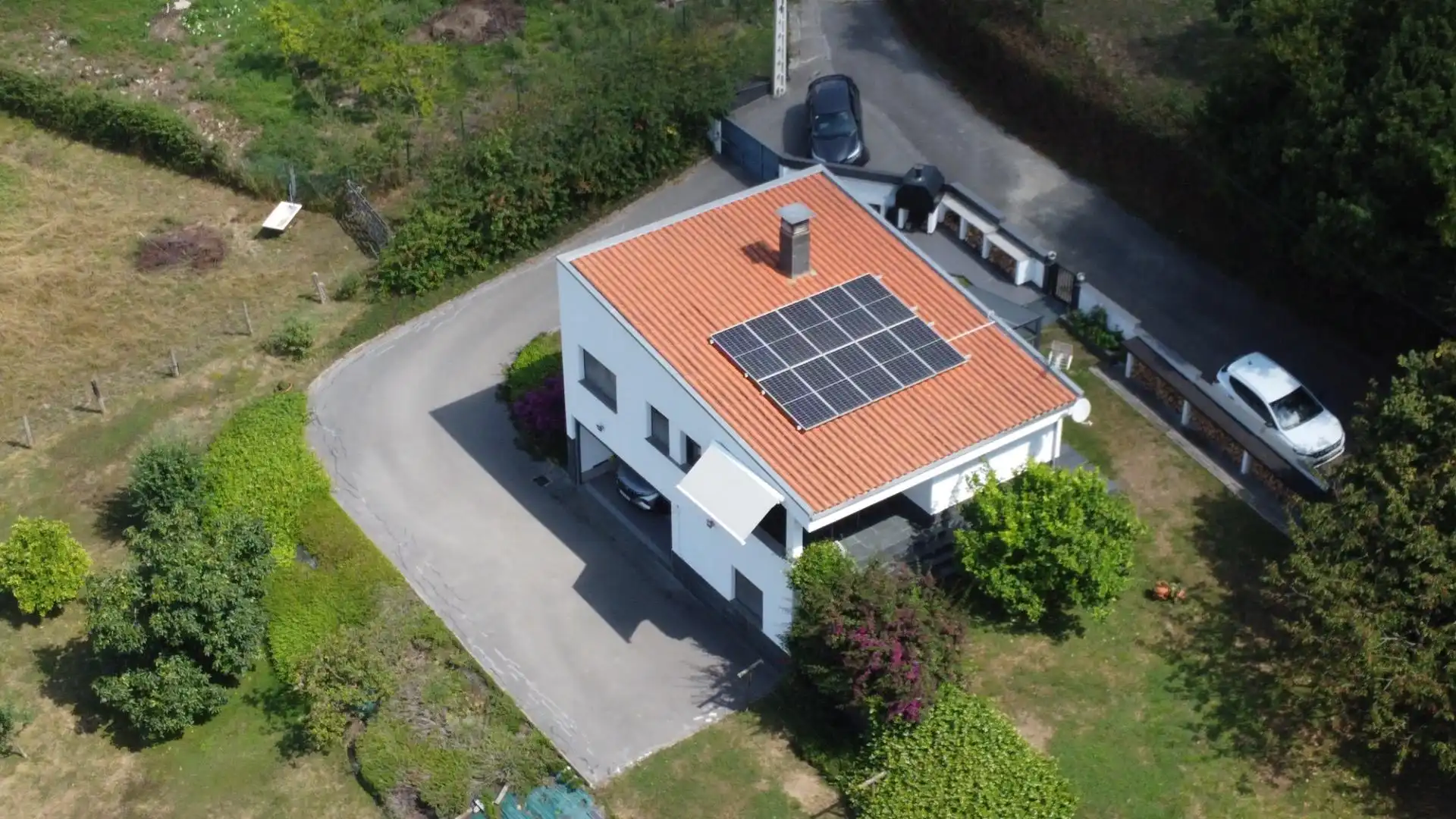 Vista exterior de Casa o chalet en venta en Siero con Calefacción, Jardín privado y Terraza