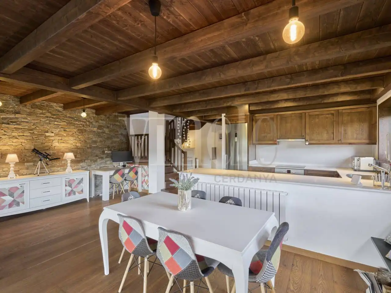 Cocina de Casa o chalet en venta en Bolvir con Calefacción, Jardín privado y Parquet
