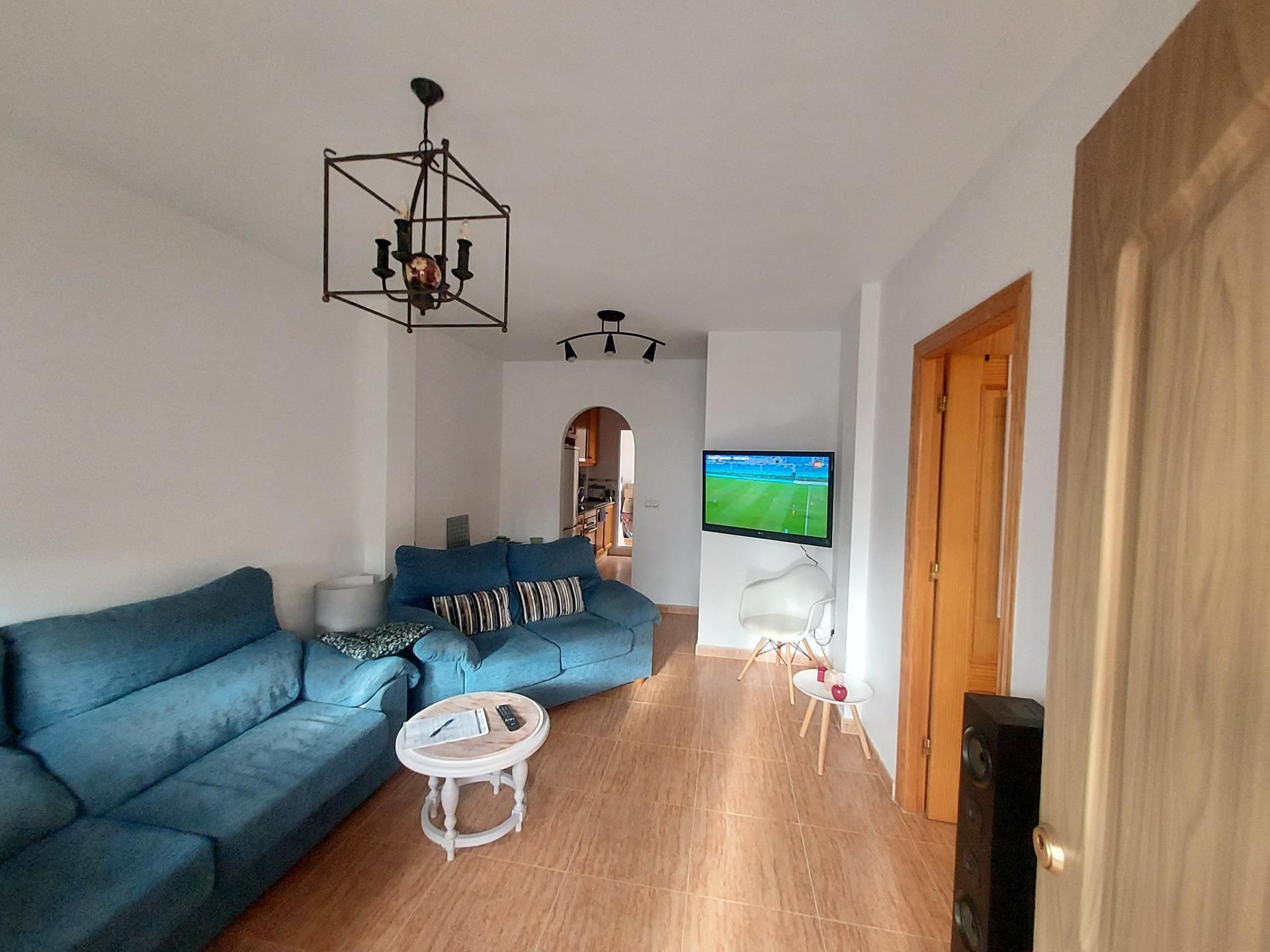 Sala d'estar de Casa o xalet de lloguer en Castalla amb Jardí privat, Terrassa i Piscina comunitària