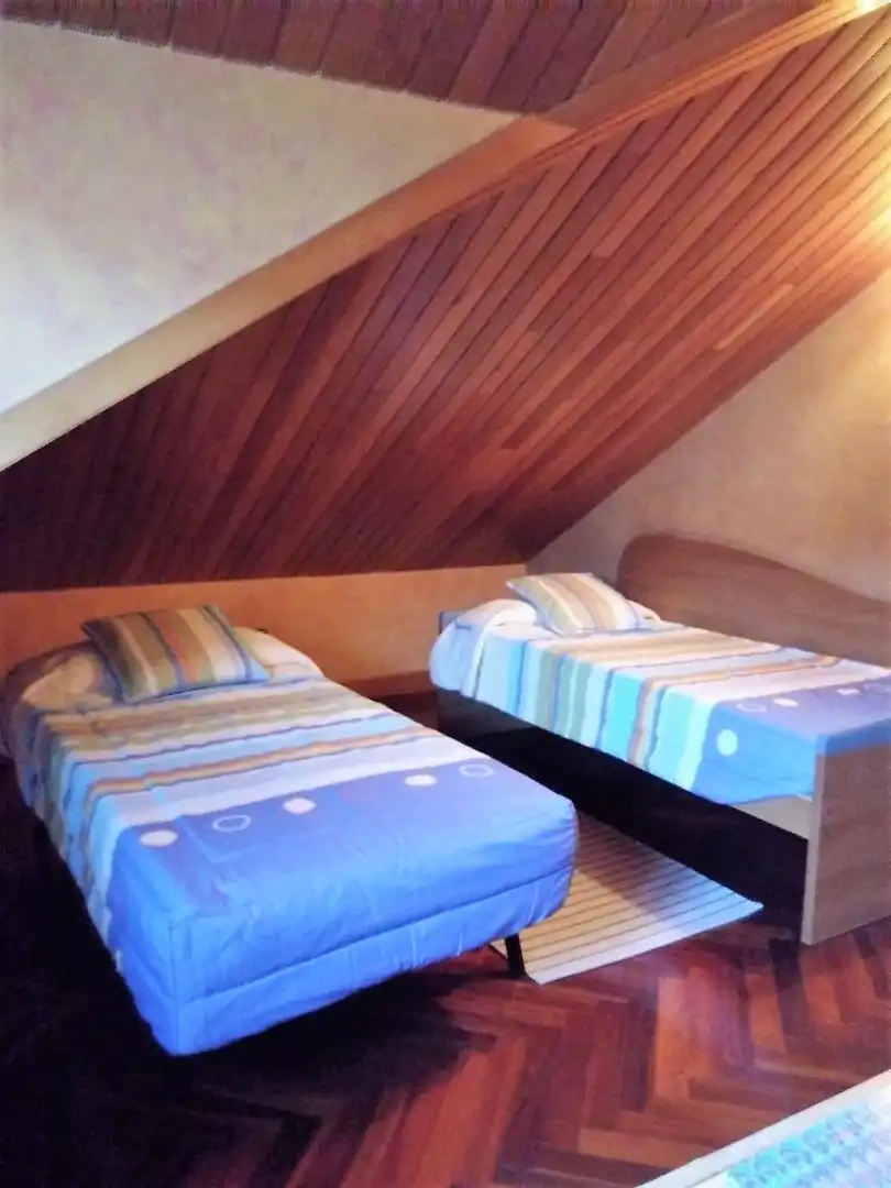 Schlafzimmer von Haus oder Chalet zur Miete in Castro-Urdiales mit Heizung, Privatgarten und Terrasse