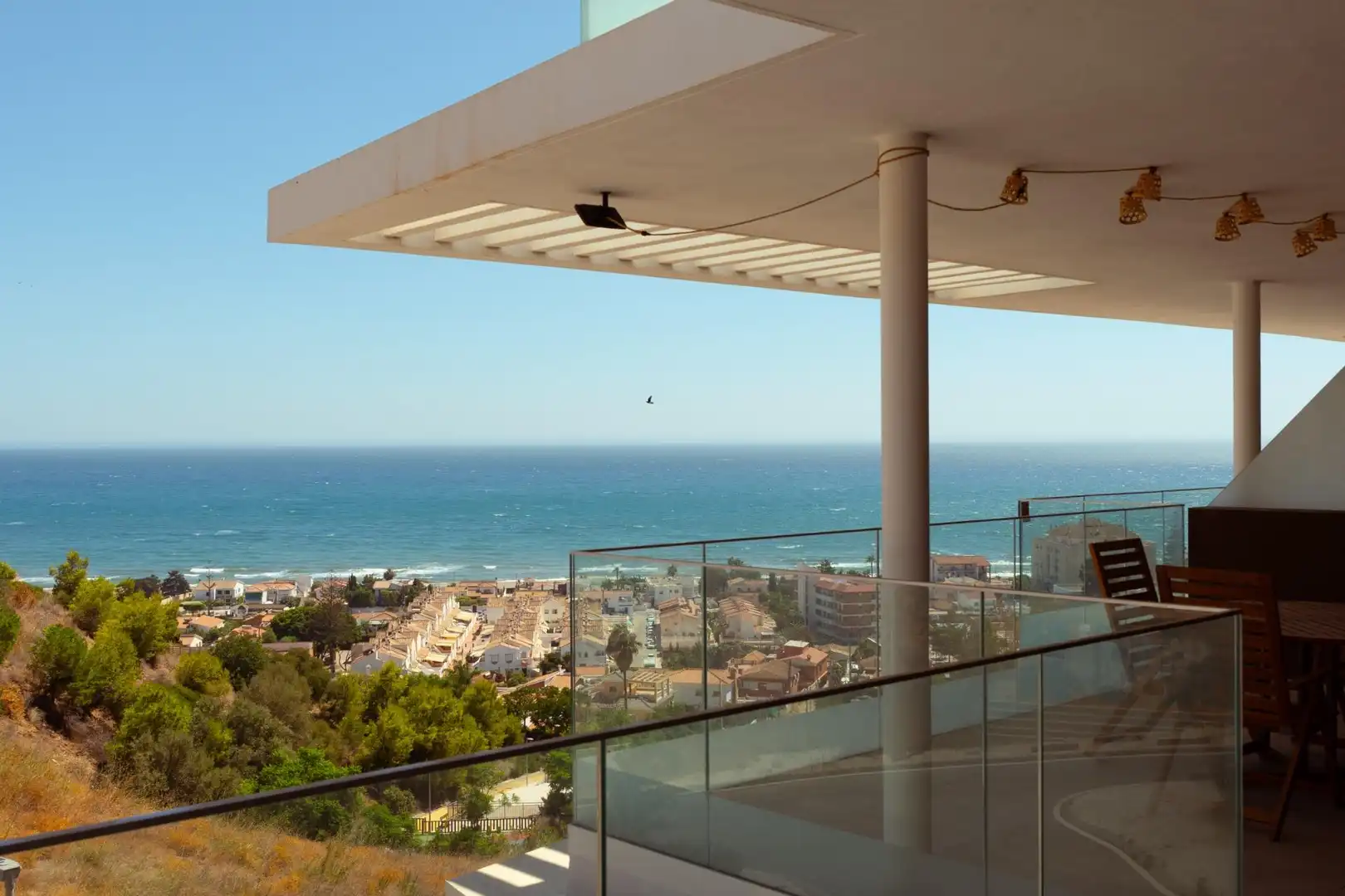 Terrace of Flat for sale in Rincón de la Victoria  with Air Conditioner and Community pool