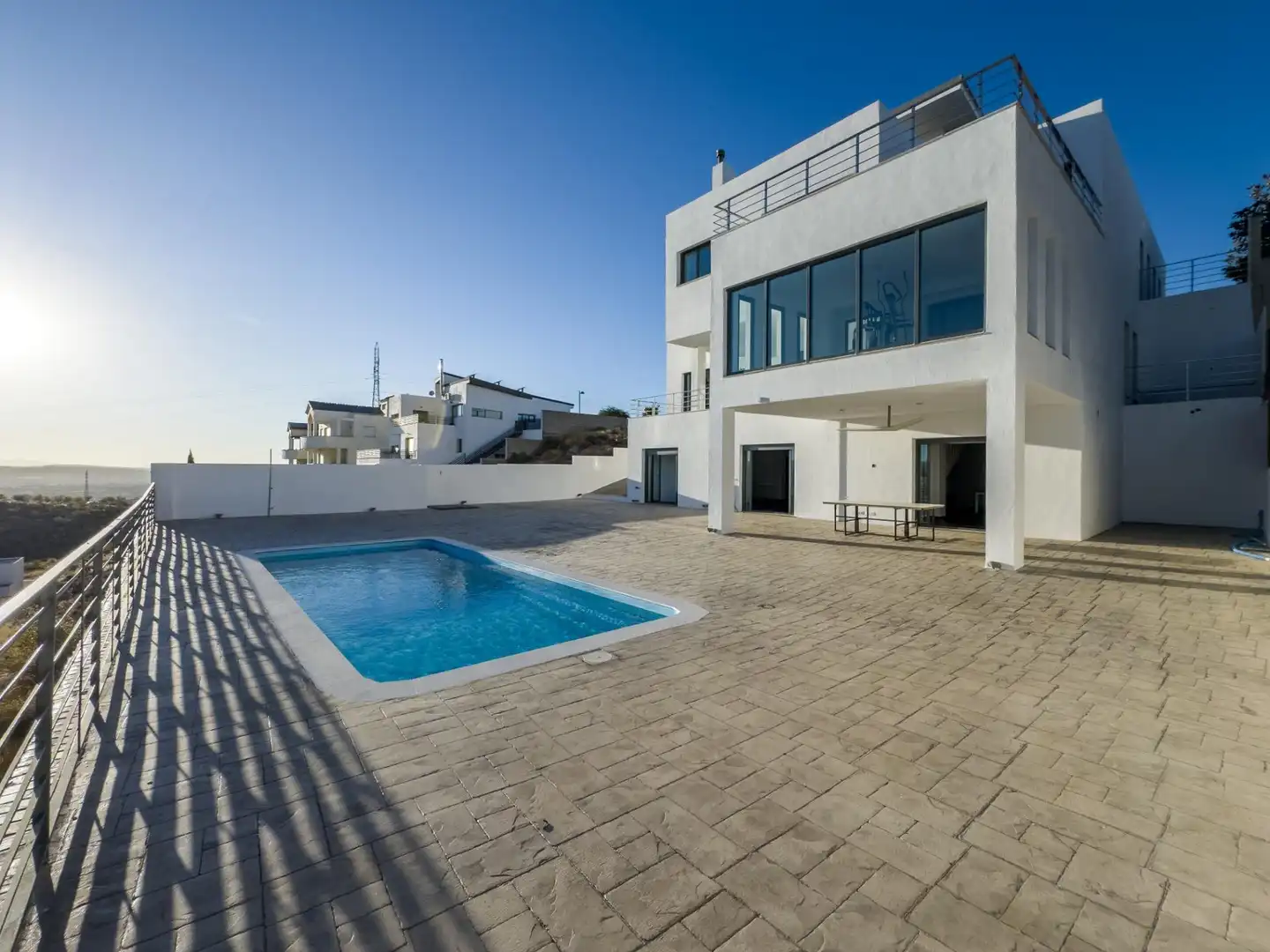 Piscina de Casa o xalet en venda en La Zubia amb Aire condicionat, Calefacció i Jardí privat