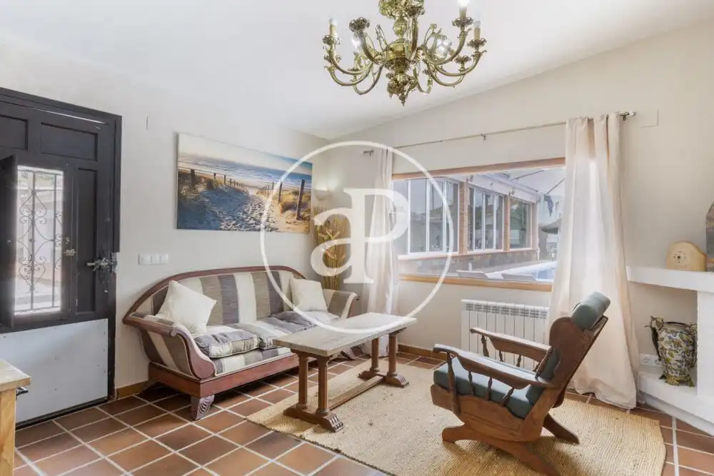 Sala de estar de Casa o chalet de alquiler en Bétera con Aire acondicionado, Calefacción y Jardín privado