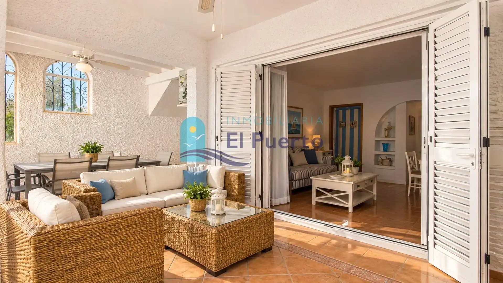 Living room of Flat for sale in Puerto de Mazarrón