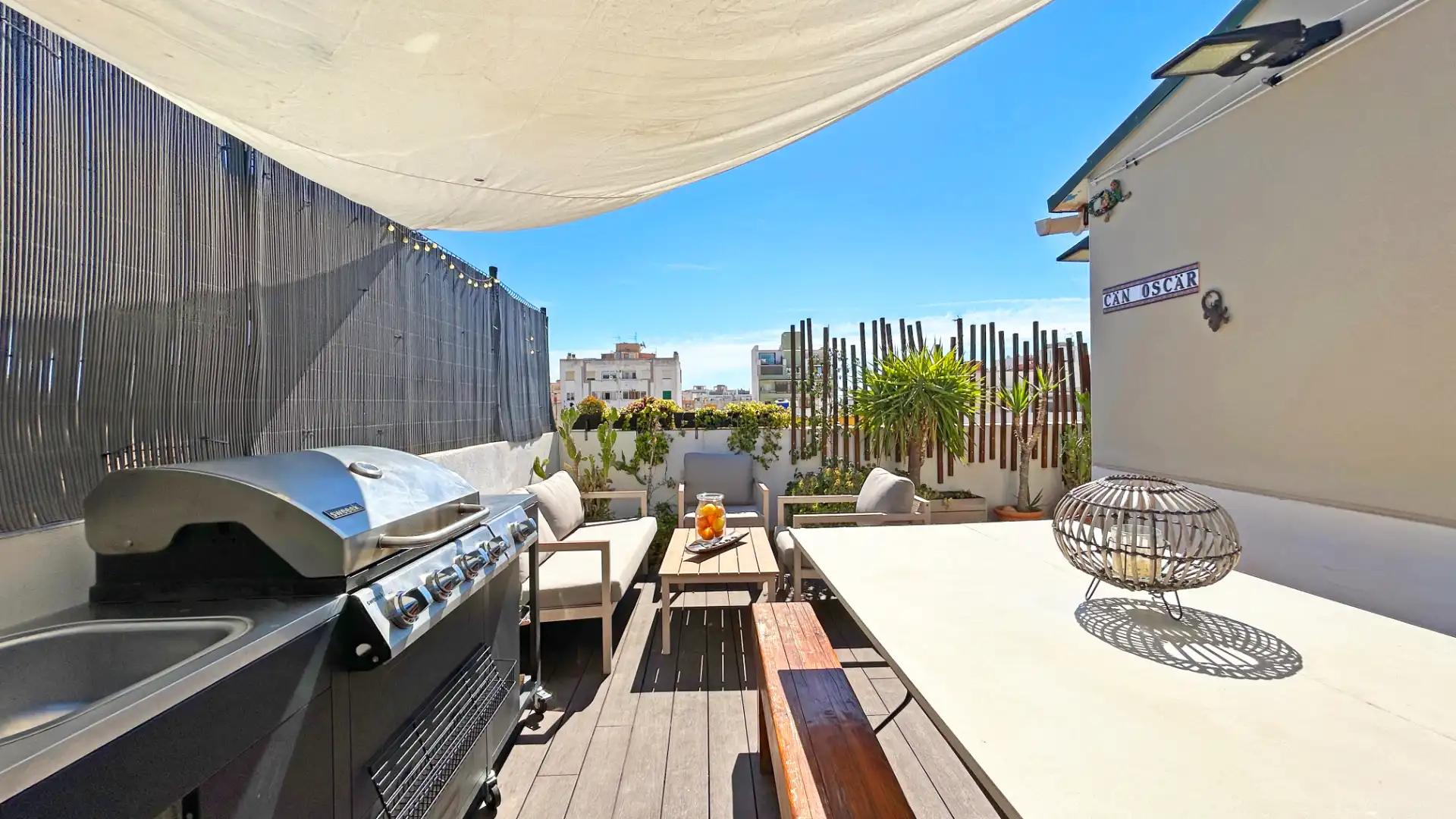 Terraza de Ático en venta en  Palma de Mallorca con Aire acondicionado, Calefacción y Parquet