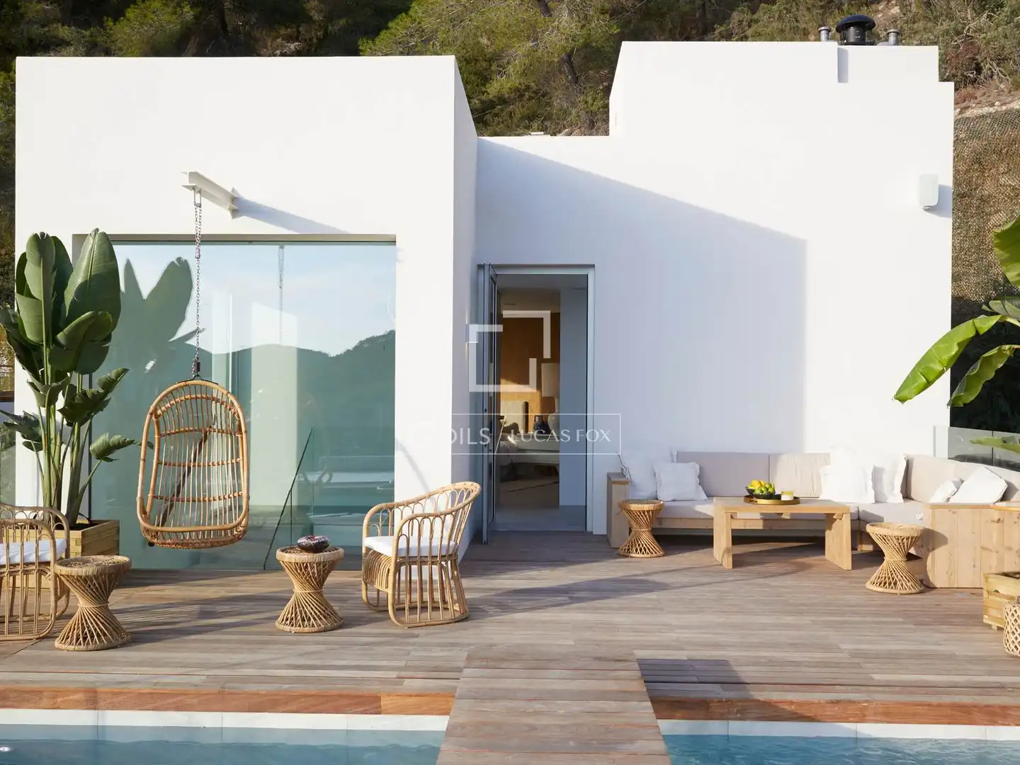 Terrace of Houses for sale in Santa Eulària des Riu  with Air Conditioner, Heating and Private garden