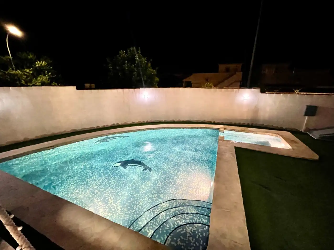 Swimming pool of Houses for rent in San Fulgencio  with Air Conditioner, Heating and Private garden