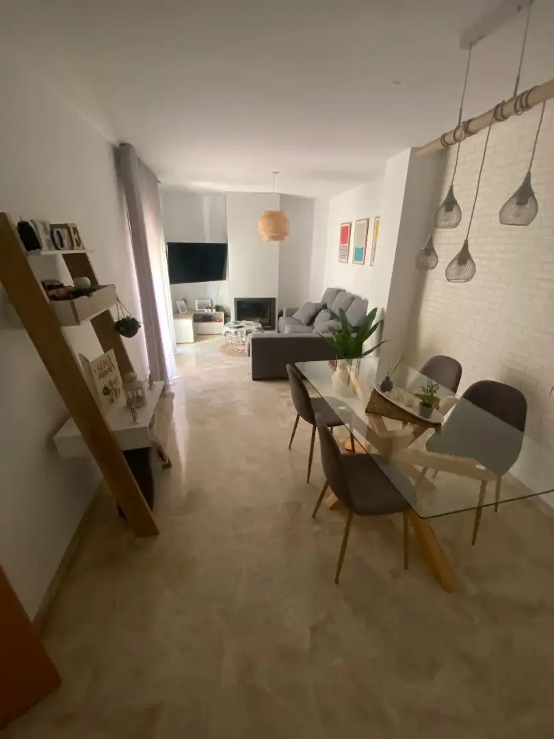 Living room of Flat for rent in Ferrol  with Furnished