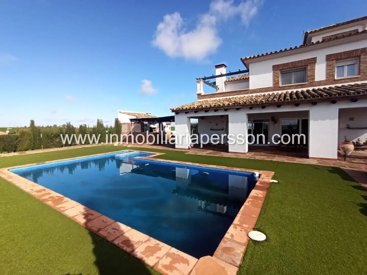 Swimming pool of Houses for sale in Écija  with Air Conditioner, Private garden and Terrace