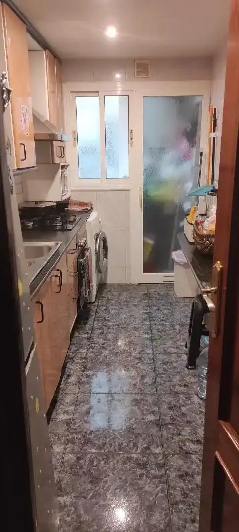 Cuina de Pis en venda en  Barcelona Capital amb Aire condicionat i Balcó