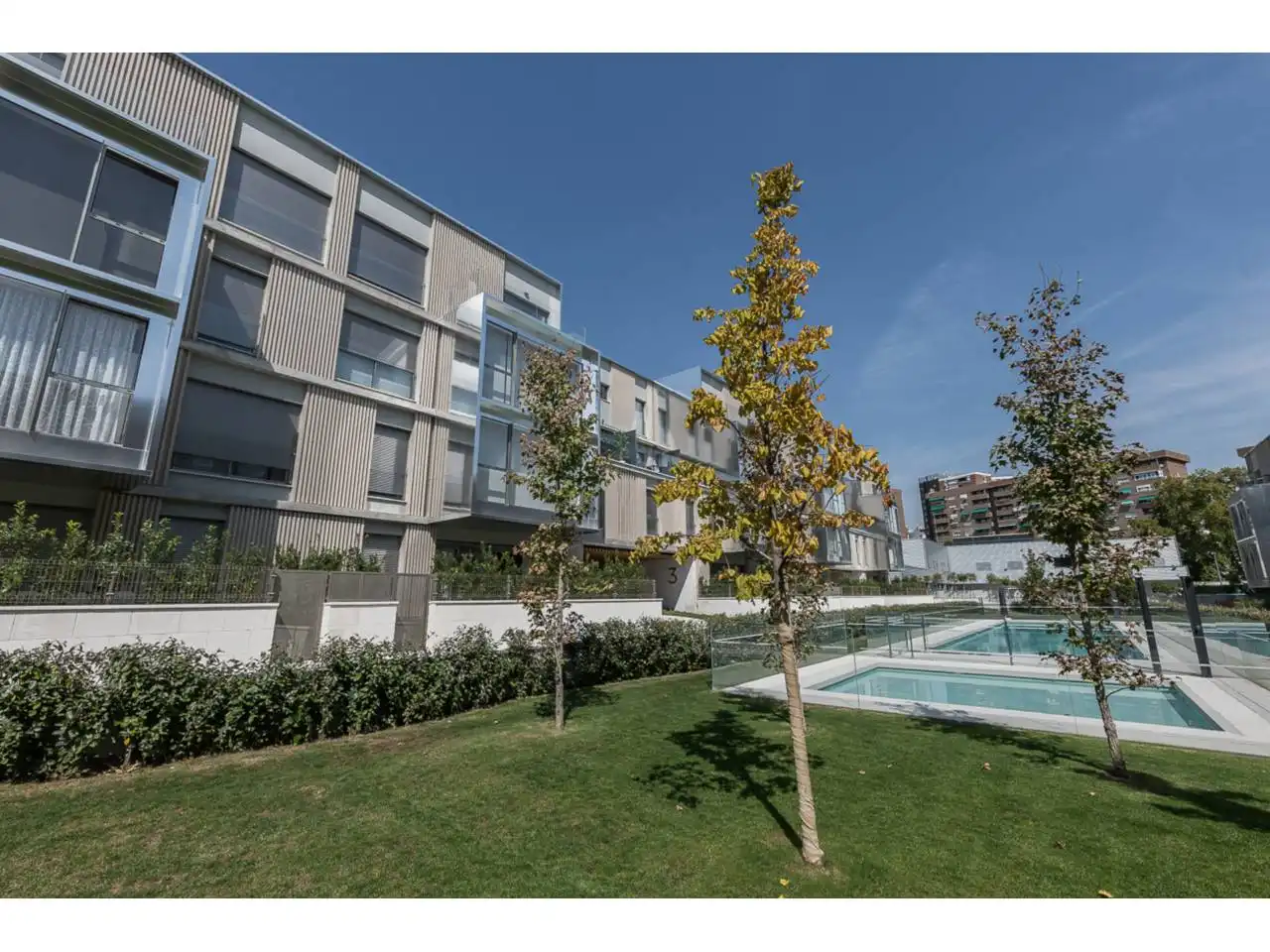 Vista exterior de Piso de alquiler en Madrid con Aire acondicionado, Calefacción y Parquet