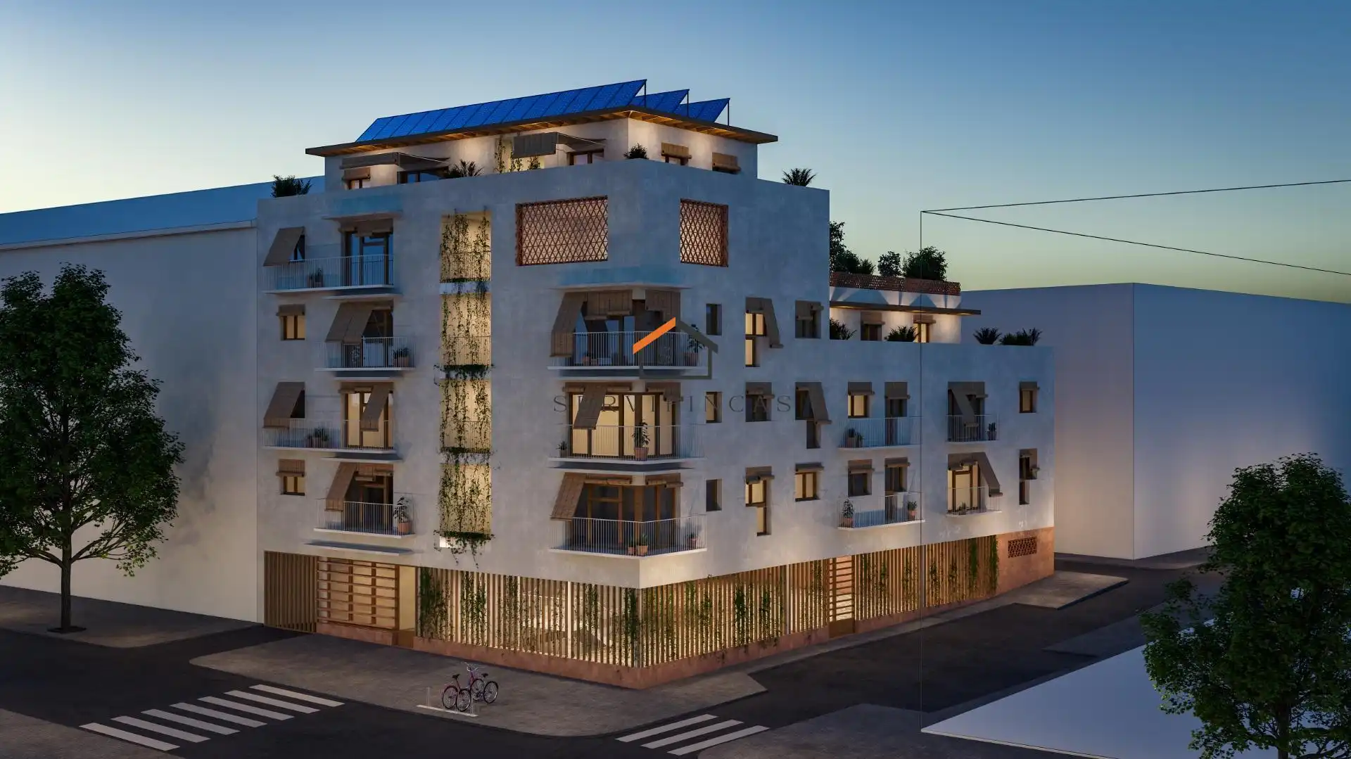Außenansicht von Wohnung zum Verkauf in Madrid mit Heizung