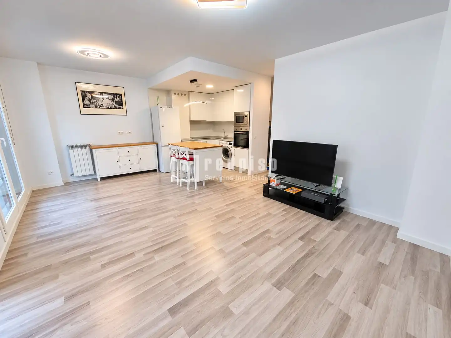 Wohnzimmer von Wohnung zur Miete in Centro