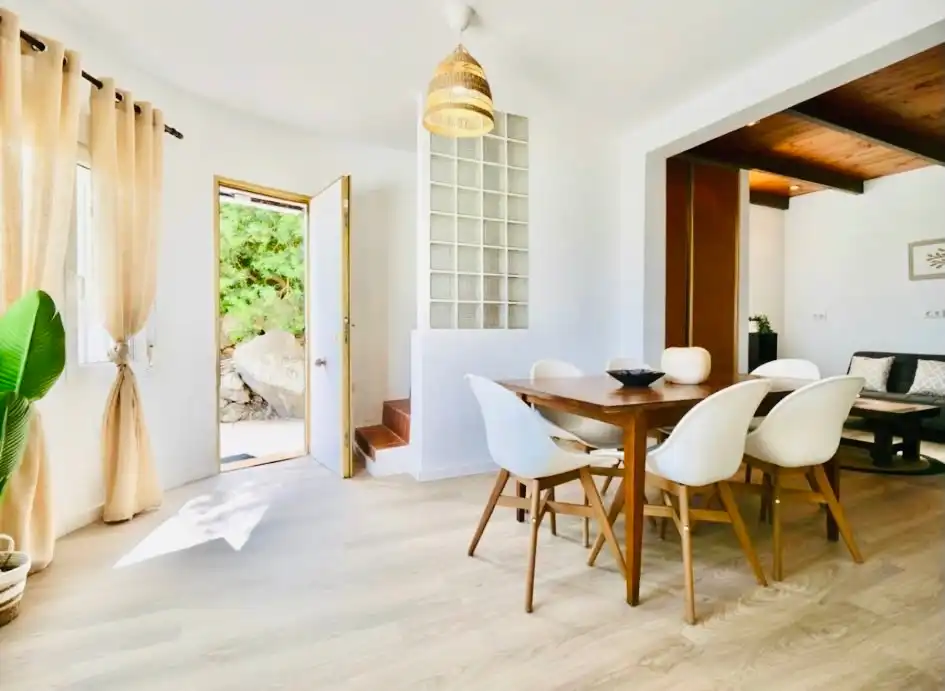 Dining room of Houses for rent in Dénia  with Air Conditioner, Heating and Private garden