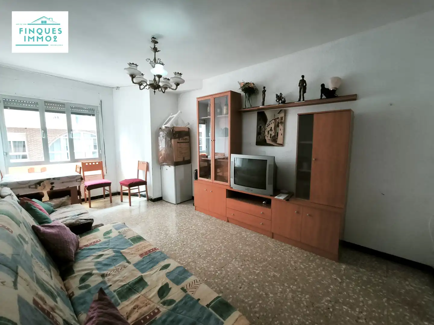 Wohnzimmer von Wohnung zum Verkauf in La Ràpita mit Möbliert