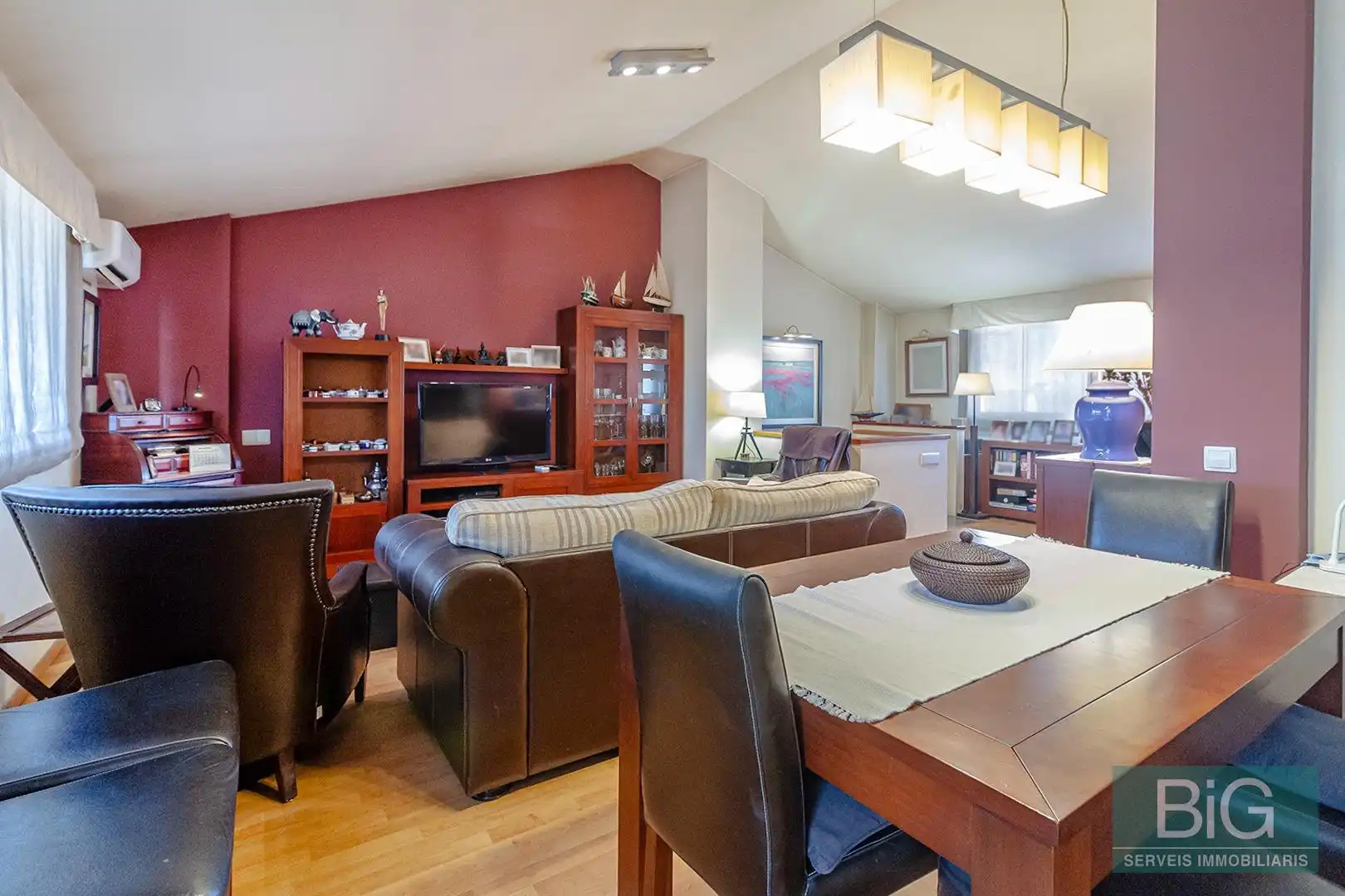 Sala de estar de Ático en venta en Mataró con Aire acondicionado, Calefacción y Parquet