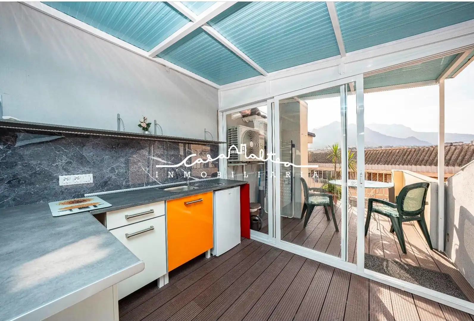 Terrace of Attic for sale in Polop  with Air Conditioner, Terrace and Furnished