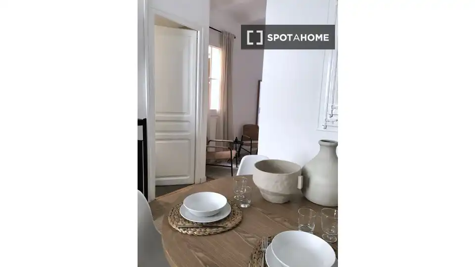 Bedroom of Flat for share in L'Hospitalet de Llobregat  with Air Conditioner, Heating and Terrace