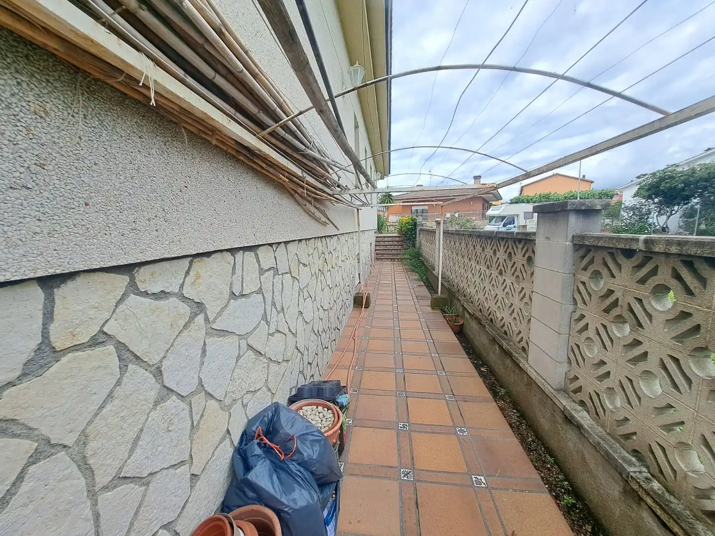 Terraza de Casa o chalet en venta en Breda con Aire acondicionado, Calefacción y Jardín privado