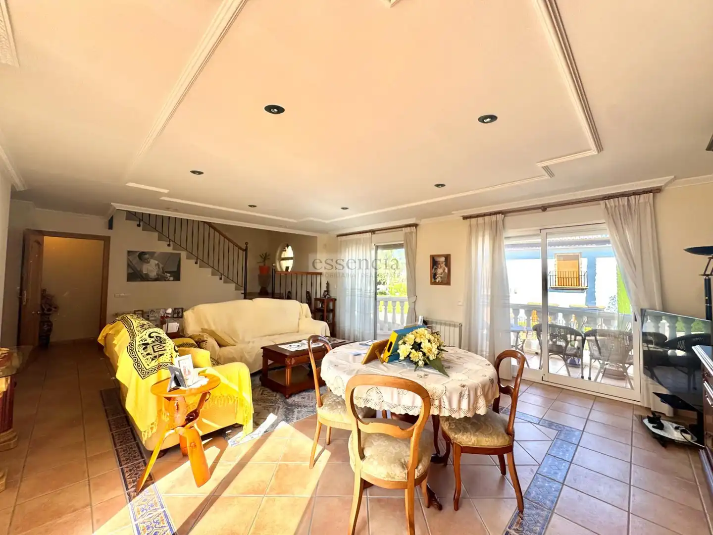 Sala de estar de Casa o chalet en venta en Palmera con Aire acondicionado, Terraza y Trastero