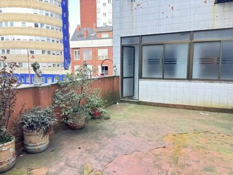 Terrace of Flat for sale in Torrelavega   with Heating, Private garden and Parquet flooring