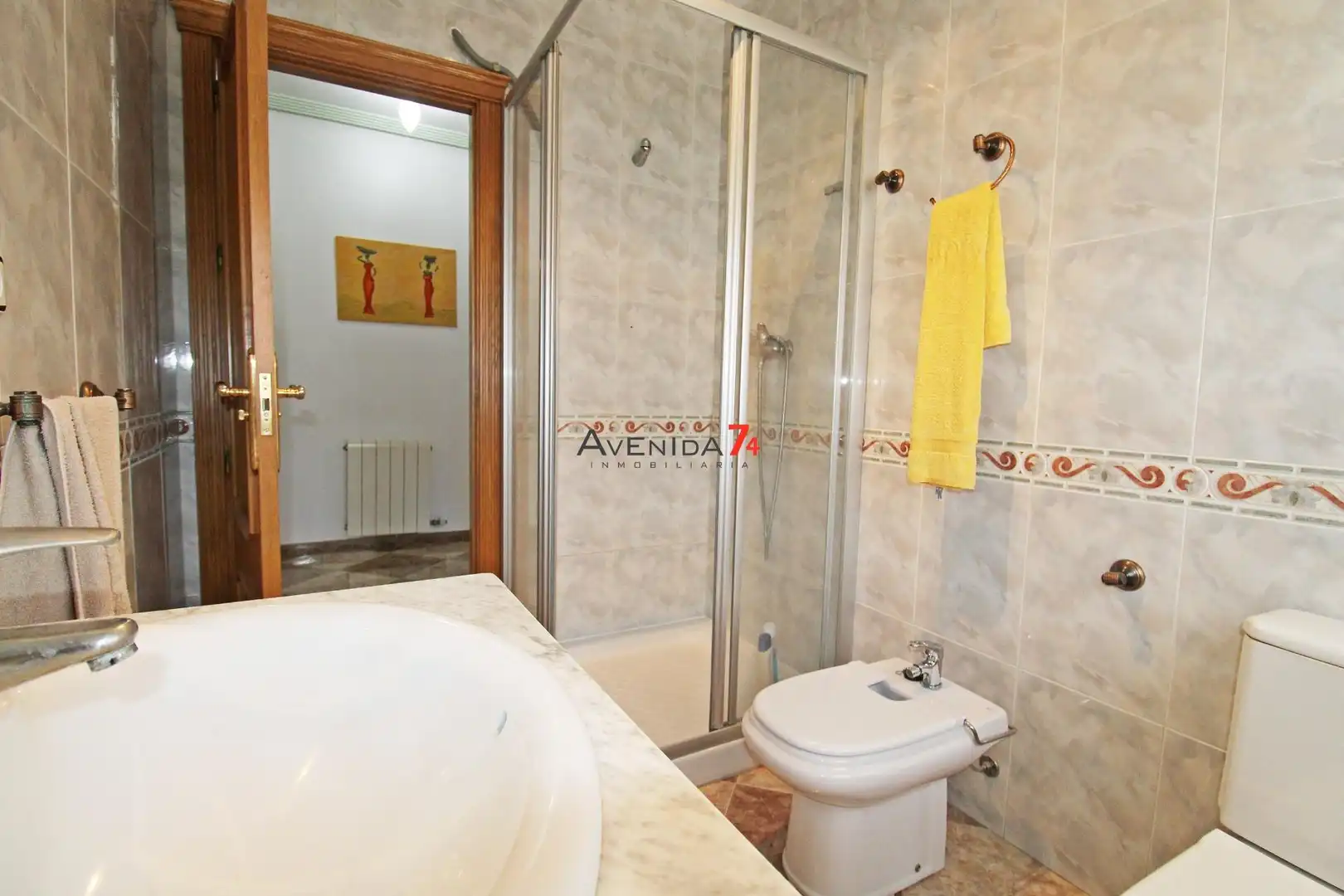 Bany de Casa o xalet en venda en Lorca amb Aire condicionat, Calefacció i Jardí privat