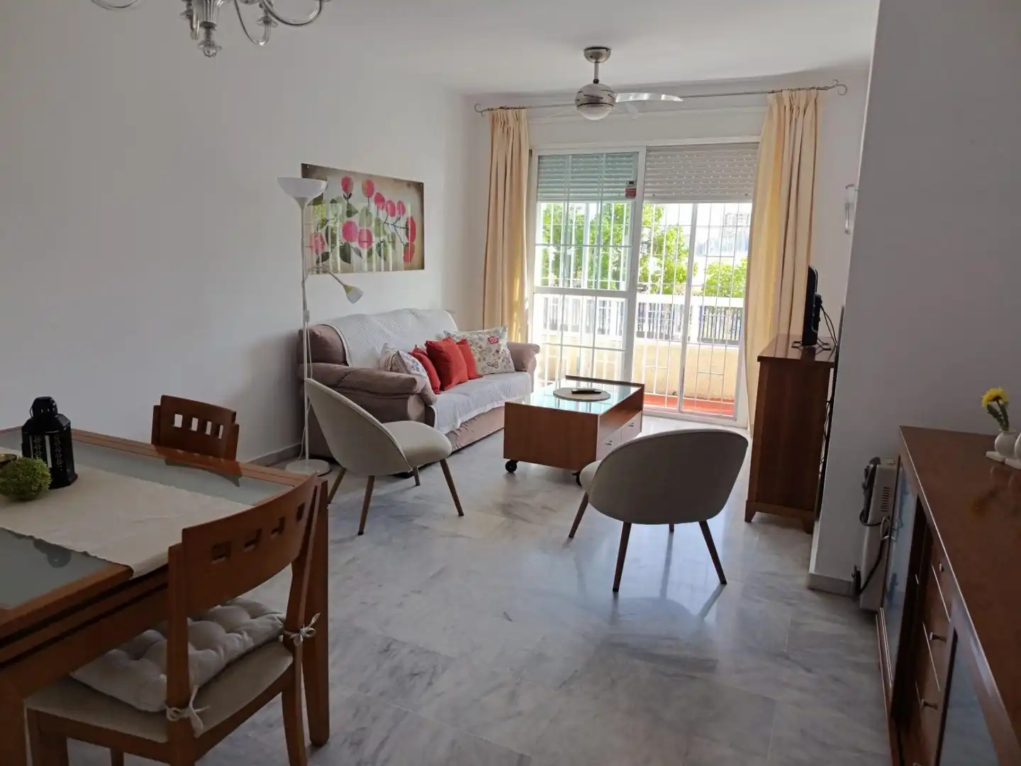 Sala de estar de Piso de alquiler en Sevilla