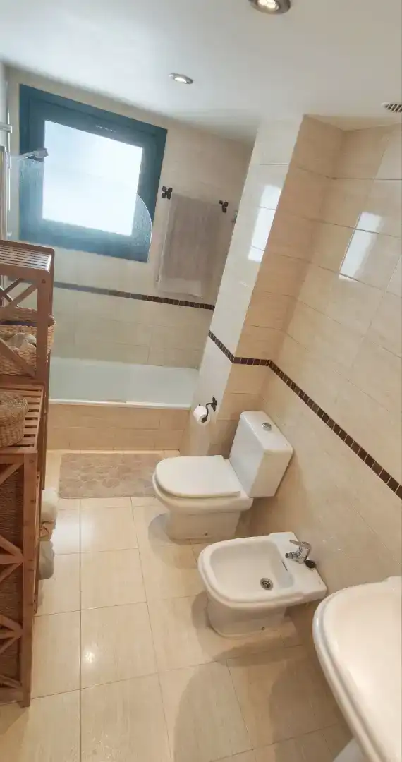 Bathroom of Flat for sale in Boqueixón  with Parquet flooring, Storage room and Furnished
