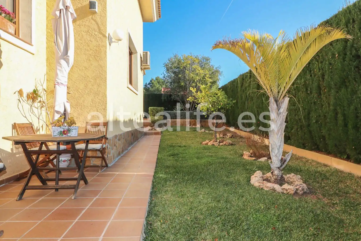 Jardín de Casa o chalet en venta en La Nucia con Aire acondicionado, Calefacción y Jardín privado