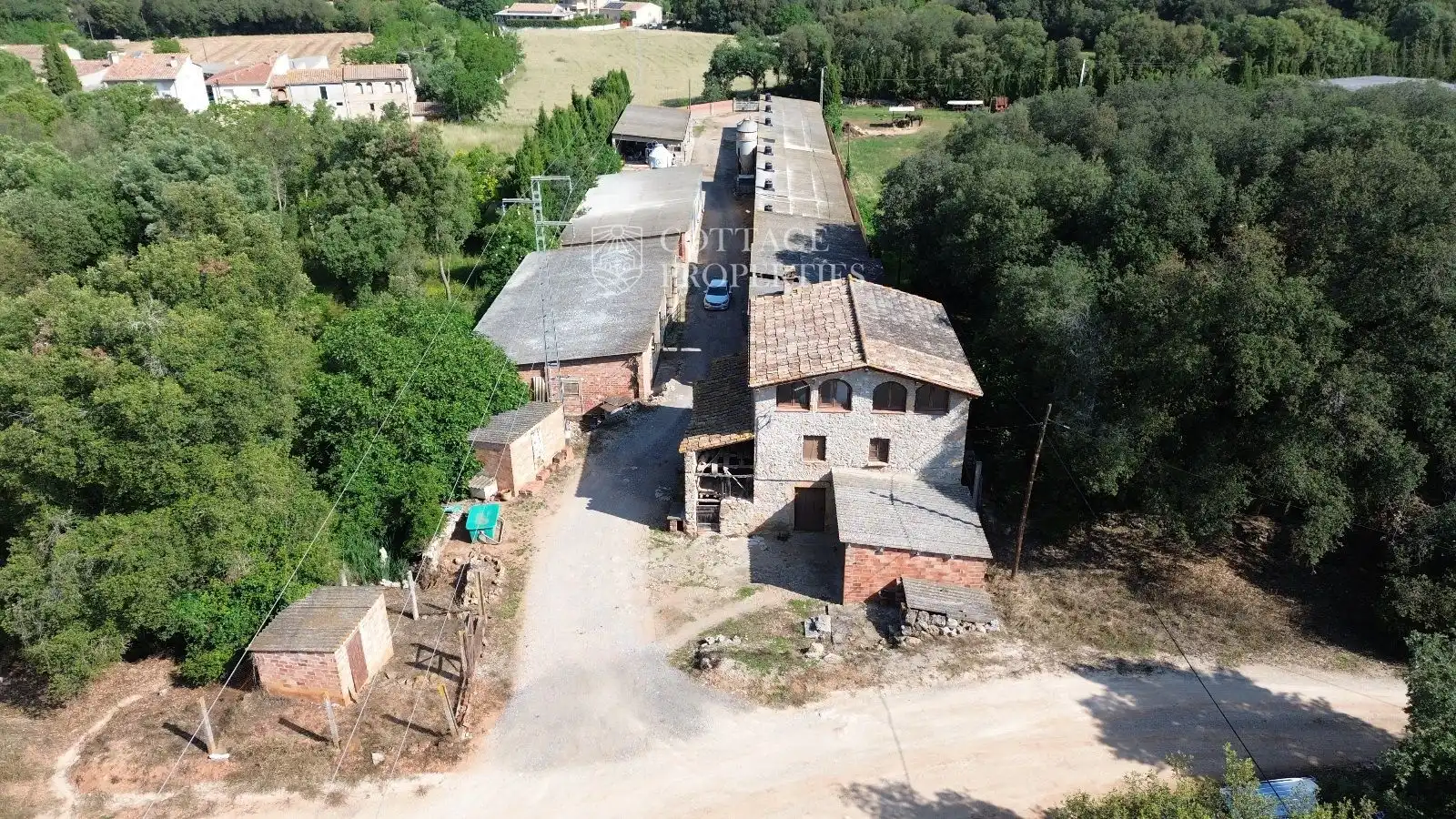 Vista exterior de Finca rústica en venta en Serinyà