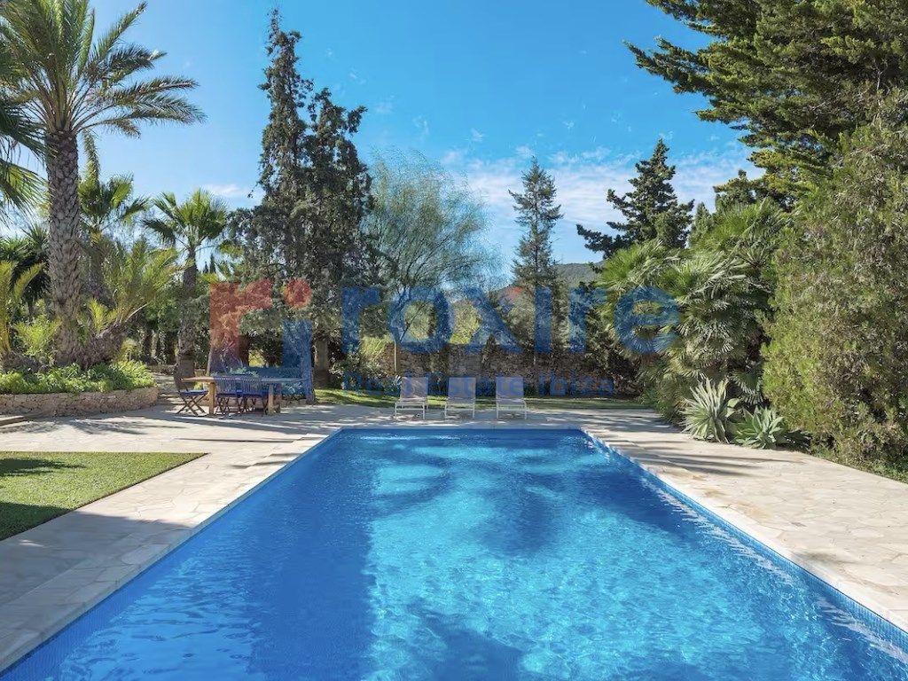 Jardín de Casa o chalet de alquiler en Sant Josep de sa Talaia con Aire acondicionado, Jardín privado y Terraza