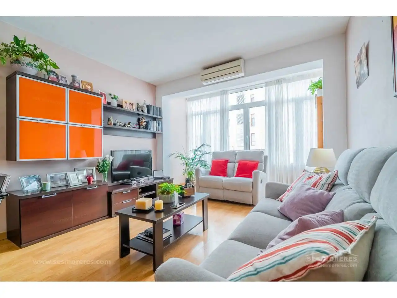 Sala d'estar de Apartament en venda en Maó - Mahón amb Aire condicionat, Terrassa i Traster