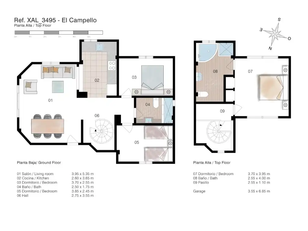 Houses for sale in El Campello  with Air Conditioner, Private garden and Terrace