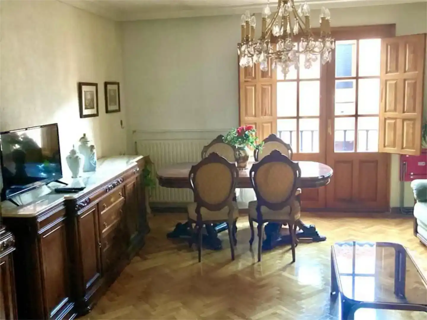 Esszimmer von Wohnung zur Miete in Palencia Capital mit Balkon