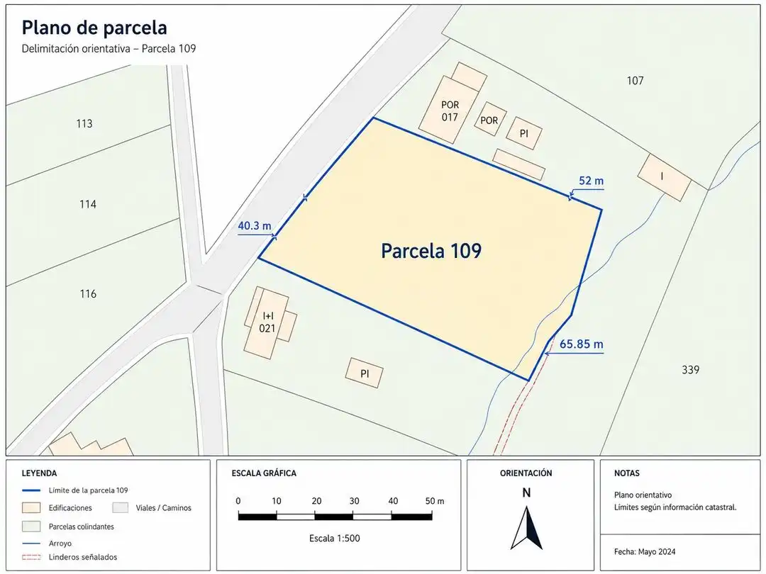 Terreno en venta en Bergondo