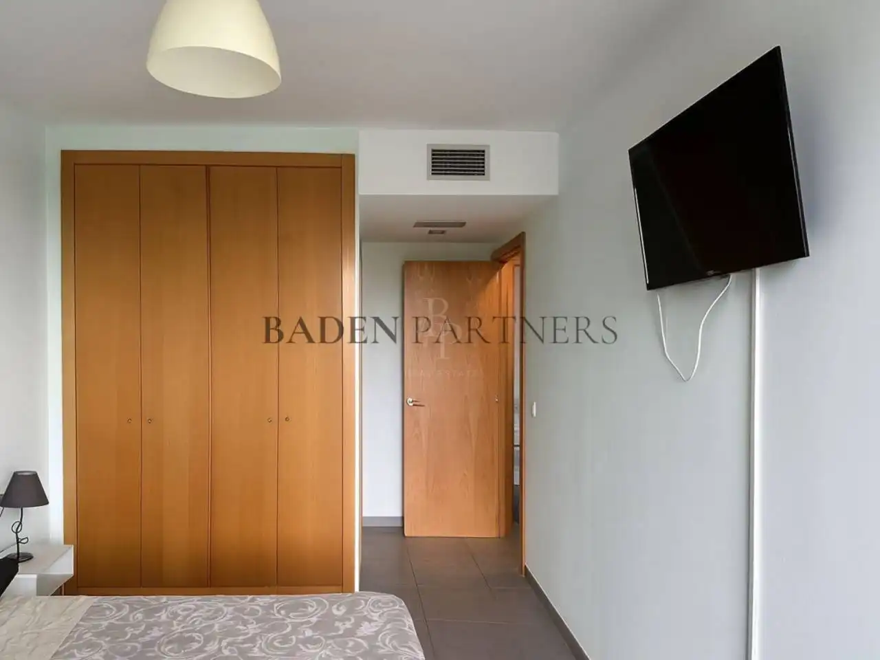 Schlafzimmer von Wohnung zur Miete in San Jorge / Sant Jordi mit Klimaanlage, Terrasse und Alarm