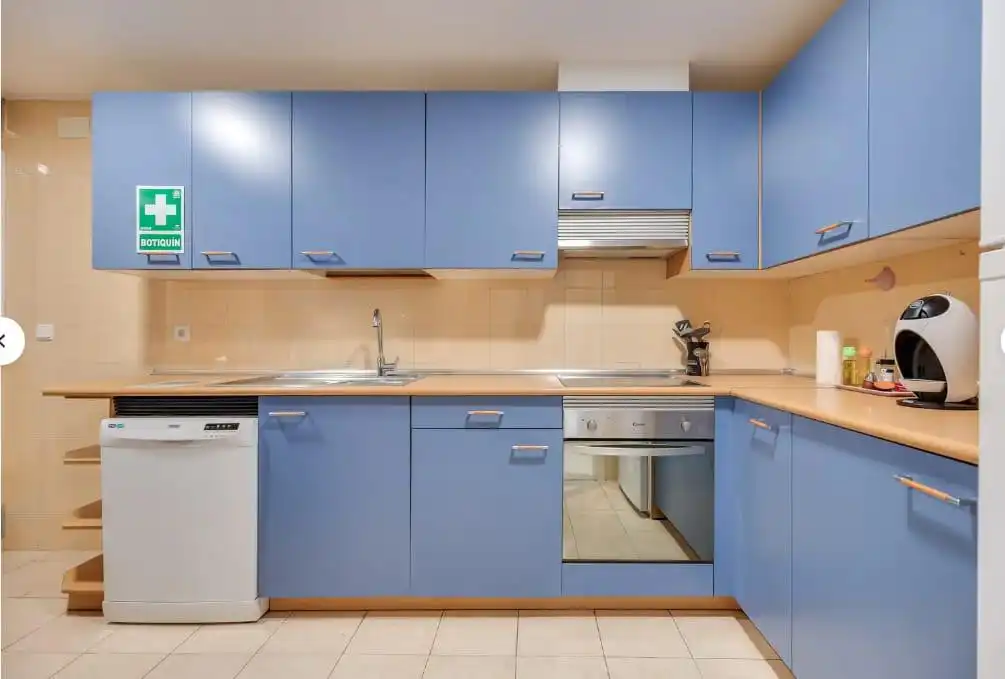 Kitchen of Apartments for rent in Marbella  with Air Conditioner, Heating and Terrace