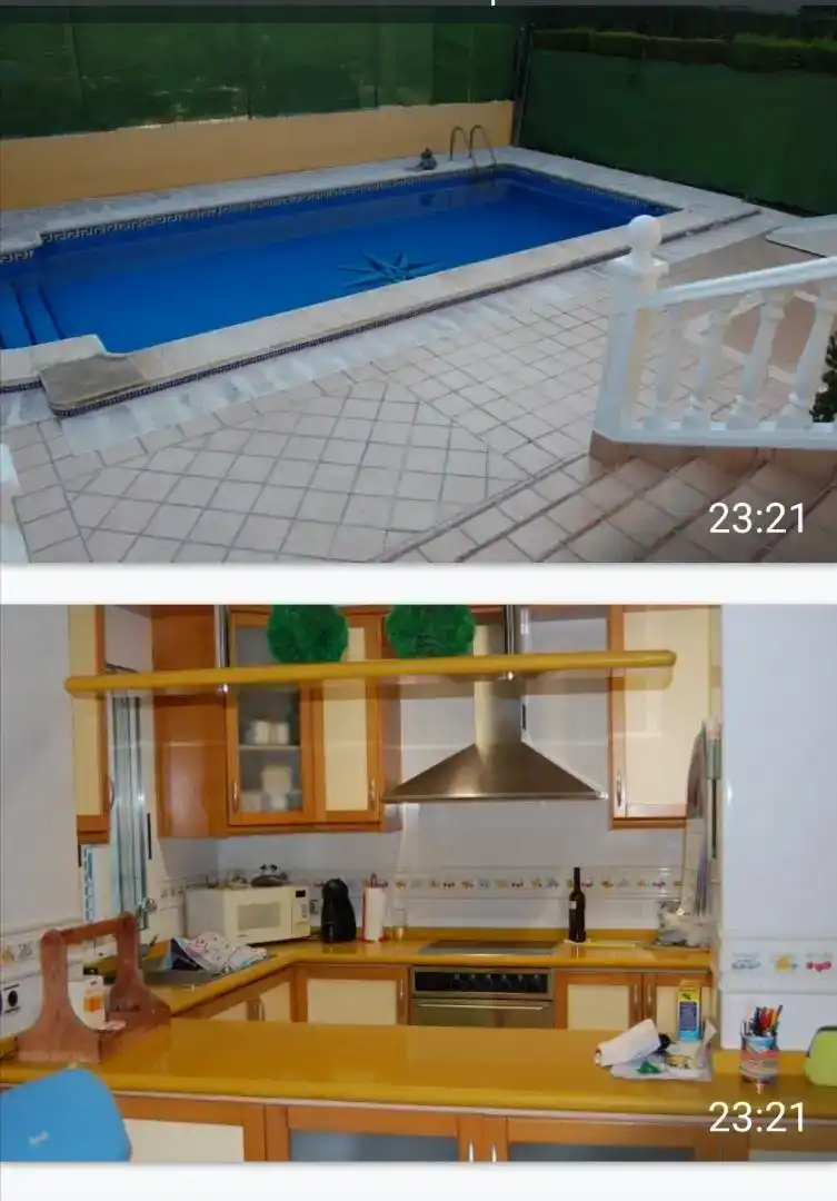 Vista exterior de Casa o chalet en venta en  Murcia Capital con Aire acondicionado y Piscina