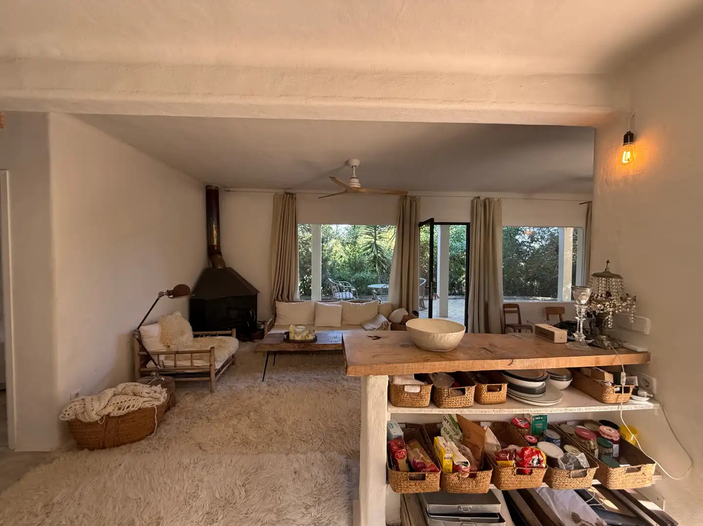 Sala de estar de Casa o chalet en venta en Sant Josep de sa Talaia con Aire acondicionado, Calefacción y Terraza